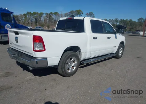 2023 Ram 1500 Big Horn 4X2 5'7 Box из США, поврежденный, VIN 1C6RREFT4PN650403